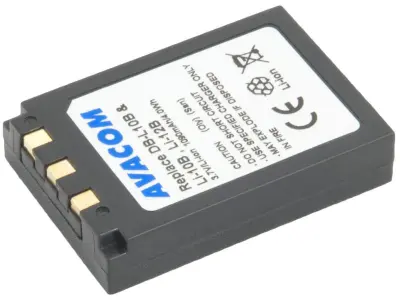 AVACOM Olympus LI-10B, LI-12B, Sanyo DB-L10 Li-Ion 3,7 V 1090 mAh 4,3 Wh