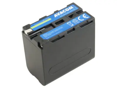 AVACOM Sony NP-F970 Li-Ion 7,2 V 10050 mAh 72,4 Wh LED indikator