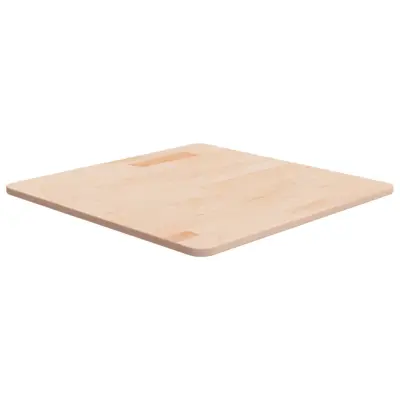 vidaXL Kvadratna mizna plošča 60x60x1,5 cm neobdelana trdna hrastovina