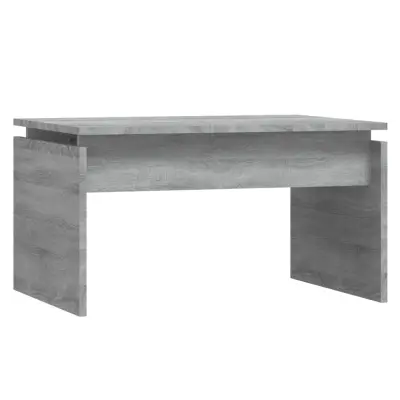 vidaXL Klubska mizica siva sonoma 68x50x38 cm inženirski les
