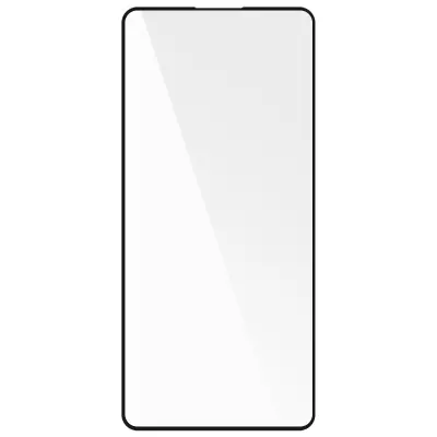 Xiaomi Poco F5 9H kaljeno steklo proti praskam - crn obris