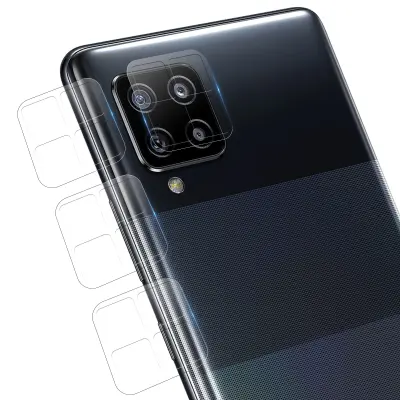 4x Samsung Galaxy A42 5G Camera Protection Fleksibilna steklena folija Trdota 7H, 3mk - prozorna