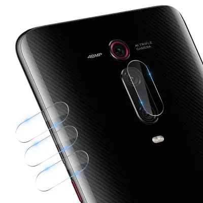 4x prilagodljiva steklena folija za zadnjo kamero, 3mkflexibleglass - prozorna str. Xiaomi Mi 9T
