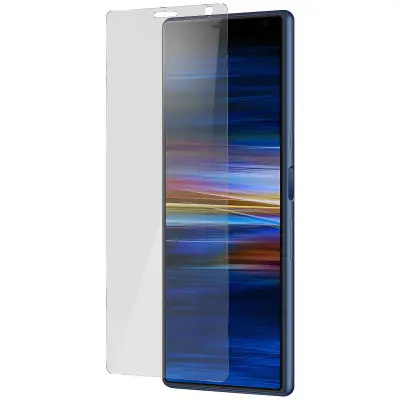 Film za ekran iz kaljenega stekla 9H, odporen proti praskam in prstnim odtisom - prozoren str. Sony Xperia 10 Plus