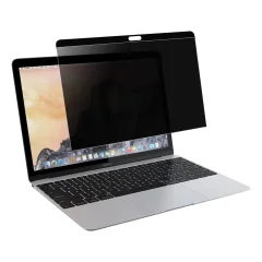 Reverzibilna protivohunska folija za zaslon z magnetno fiksacijo, OptiGuard by Qdos - tonirana str. Apple MacBook 12''