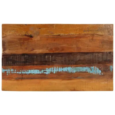vidaXL Pravokotna mizna plošča 60x100 cm 25-27 mm trden predelan les