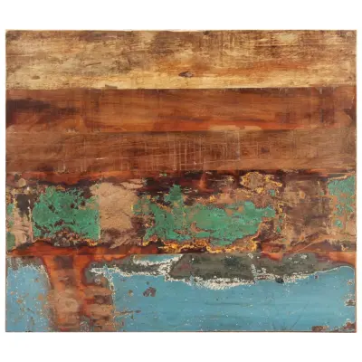 vidaXL Pravokotna mizna plošča 60x70 cm 25-27 mm trden predelan les