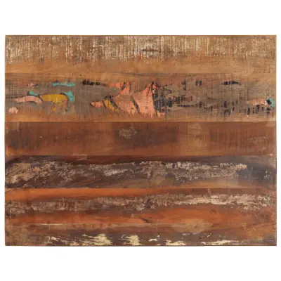 vidaXL Pravokotna mizna plošča 70x90 cm 15-16 mm trden predelan les