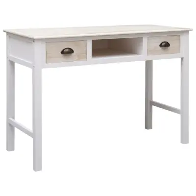 vidaXL Konzolna mizica 110x45x76 cm les