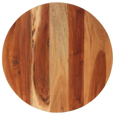 vidaXL Mizna plošča iz trdnega akacijevega lesa okrogla 15-16 mm 60 cm