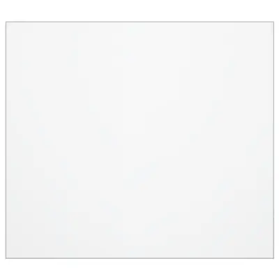vidaXL Zaščita za mizo mat 100x90 cm 2 mm PVC