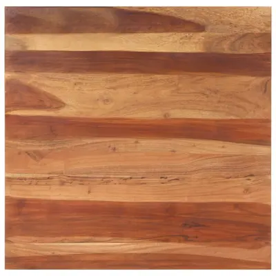 vidaXL Mizna plošča iz trdnega akacijevega lesa 15-16 mm 80x80 cm