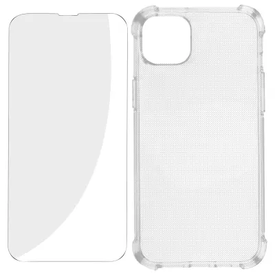 iPhone 14 Plus 360° Premium Protection Pack: odbijac iz kaljenega stekla, odporen proti udarcem