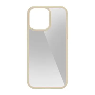 Ovitek Spigen za iPhone 14 Pro Max, odporen proti udarcem, s prozornim zadnjim robom, bež, Ultra Hybrid Series