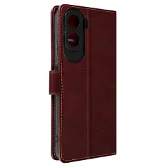 Ovitek za denarnico Honor 90 Lite, zašcita kreditne kartice proti RFID - bordo