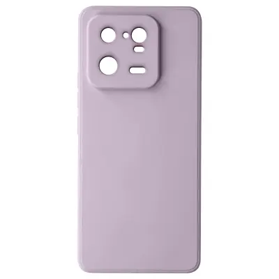 Ovitek za Xiaomi 13 Pro, mat silikon proti prstnim odtisom in notranjost iz mikrovlaken - vijolicna