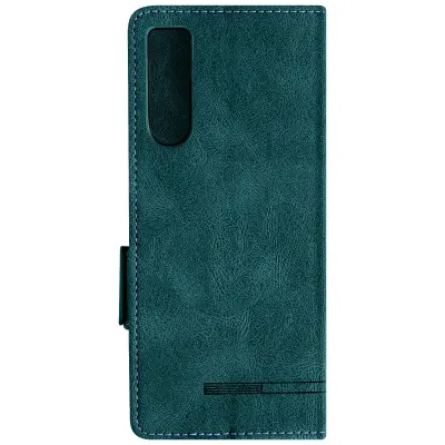 Torbica denarnica Sony Xperia 10 V, zbirka Precious - temno zelena