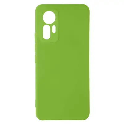 Poltrdi silikonski ovitek Xiaomi 12 Lite z mehkim zakljuckom na dotik - zelen