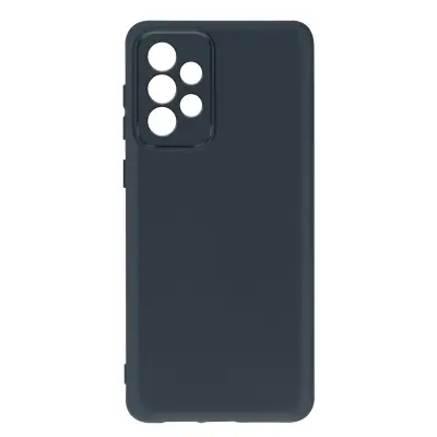 Polnocno moder polnocno moder ovitek za Samsung Galaxy A73 5G z mehkim zakljuckom na dotik