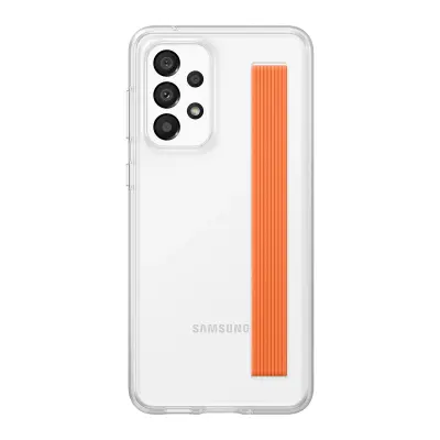Originalen ovitek za Samsung A33 5G, mehak silikon z vrvico - prozoren