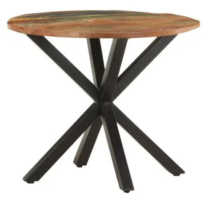 vidaXL Stranska mizica 68x68x56 cm trden predelan les
