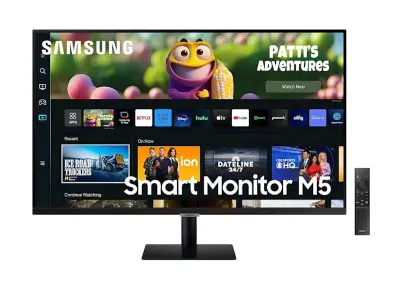 Samsung FHD Smart M50C Črn, 27", VA, 16:9, 1920x1080, 2xHDMI,SMART, WI-FI, BT Monitor