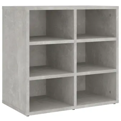 vidaXL Omarica za čevlje betonsko siva 52,5x30x50 cm