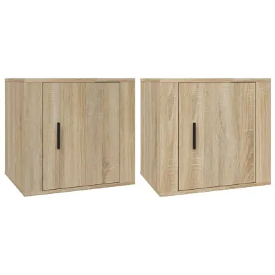 vidaXL Nočna omarica 2 kosa Sonoma hrast 50x39x47 cm