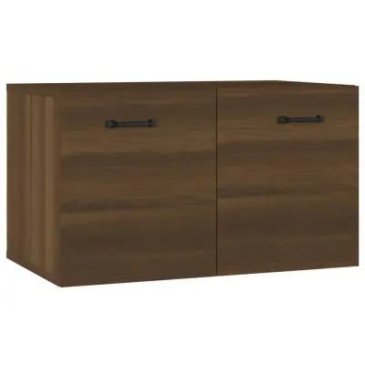 vidaXL Stenska omarica rjavi hrast 60x36,5x35 cm inženirski les