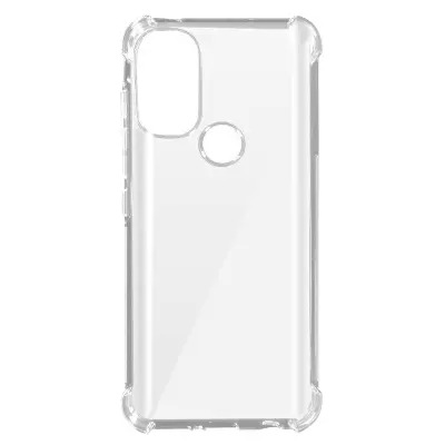 Silikonski gel ovitek za Motorola Moto G71 5G, odbijac odporen proti udarcem - prozoren
