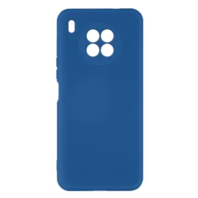 Ovitek za Honor 50 Lite in Huawei Nova 8i, poltrdi silikon z mehkim zakljuckom na dotik - moder