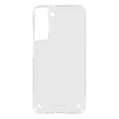 Prozoren ovitek za Samsung Galaxy S22 Plus, trda hrbtna stran in prilagodljiva kontura z vogali odbijaca, odpornimi proti udarcem