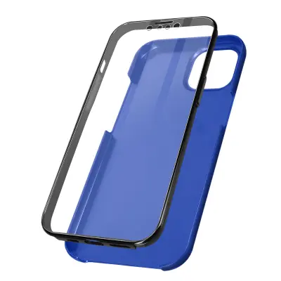 Togo, mehko kovinsko zašcitno ohišje iPhone 13 Pro Integral Front Back - modro