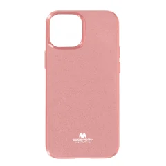 Silikonski ovitek Mercury za iPhone 13 Mini, sijoc ucinek - roza