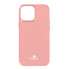 Silikonski ovitek Mercury za iPhone 13 Pro, sijoc ucinek - roza