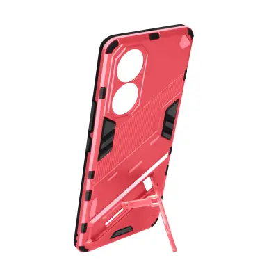 Honor 50 in Huawei Nova 9 Rigid Bi-Material Case, with Video Support Function - Pink