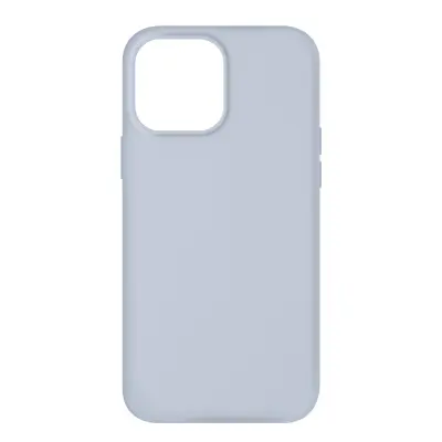 Silikonski ovitek za iPhone 13 Pro z mehkim zakljuckom - pastelno vijolicen