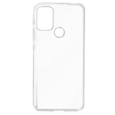 Ultratanek silikonski gel ovitek Motorola Moto G50 0,3 mm, druga koža - prozoren