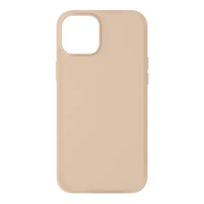 Silikonski ovitek za iPhone 13 Mini z mehkim zakljuckom - pastelno roza