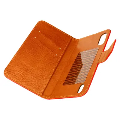 Etui SFR Altice S42, lepilna zašcita z magnetnim jezickom - Rdeca