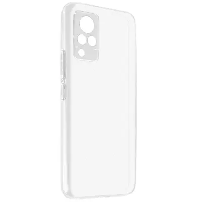 Mehak silikonski ovitek Vivo V21 - prozoren