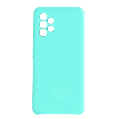 Poltrdi silikonski ovitek mehak na dotik za Samsung Galaxy A72, zbirka Venus - turkizna