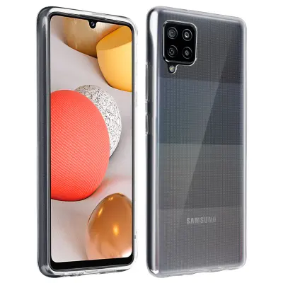 Silikonski gel ovitek za Samsung Galaxy A42 5G, tanek in odporen - prozoren