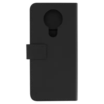 Ovitek za denarnico Nokia 3.4 in preklopno stojalo za video, popolna zašcita - crna