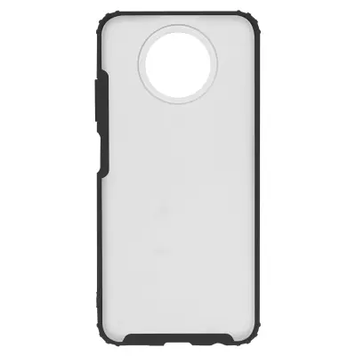 Xiaomi Redmi Note 9T 5G Rigid Case, Shockproof Reinforced Contour, Mated Back - Black Contour