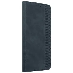 Magnetna torbica za denarnico Wiko Sunny 5, funkcija stojala - modra