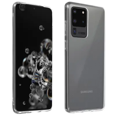 Samsung Galaxy S20 ultra silikonski gel ovitek ultra tanek 0,3 mm, druga koža - prozoren