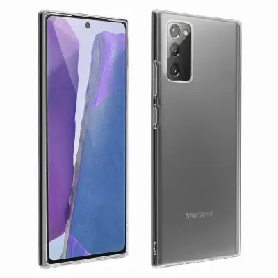 Zašcitni paket Samsung Note 20 iz kaljenega silikonskega gel filma - crn