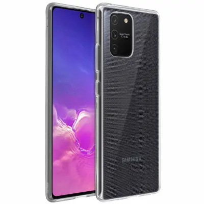 Silikonski ovitek za Samsung Galaxy S10 Lite, tanek in lahek - prozoren