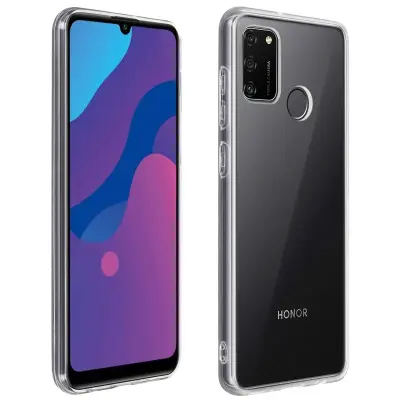 Silikonski gel ovitek Honor 9A, tanek in odporen - prozoren